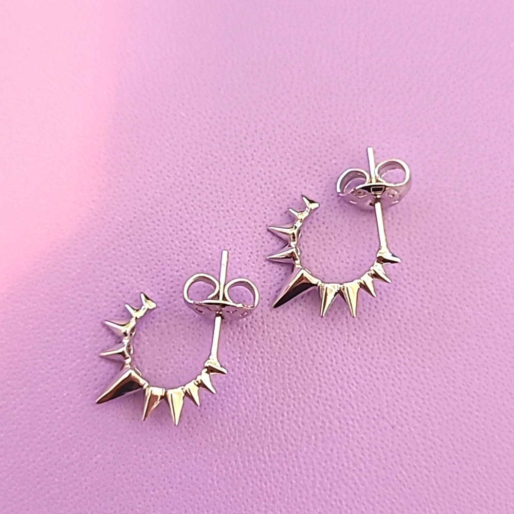 NEW Gabriella's little sista hoops Silver
